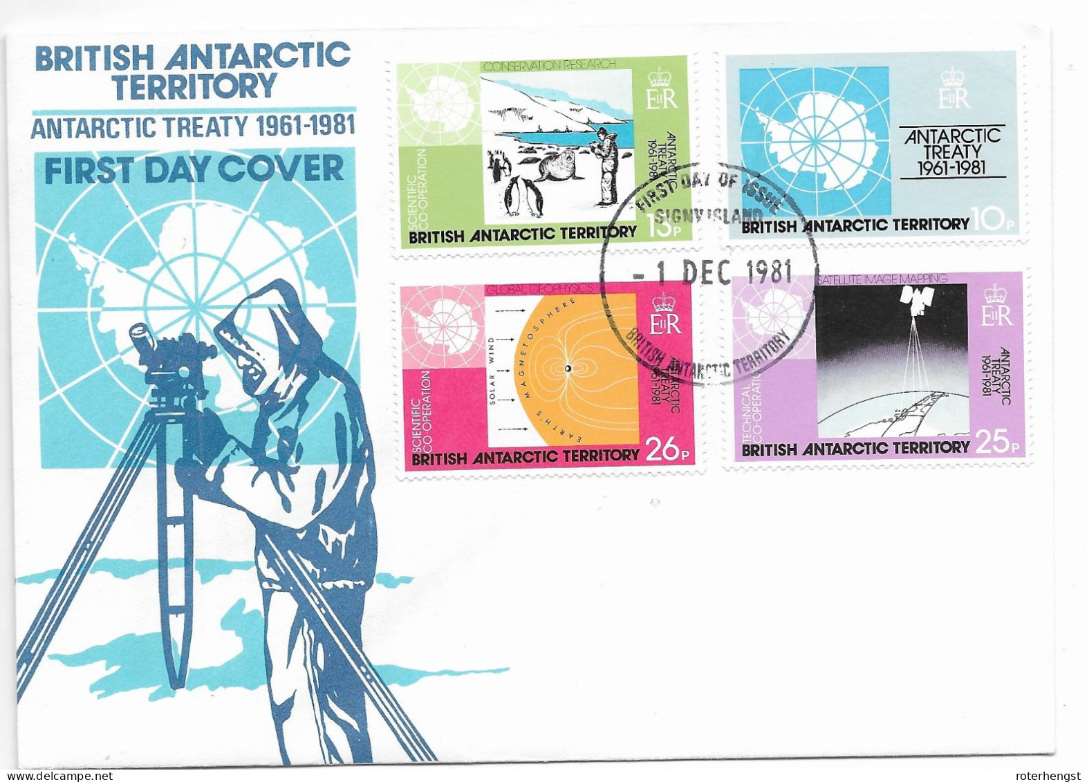 British Antartic Territory 3 FDC 1980-83 Seals, Sea Explorers (2 Scans) - FDC