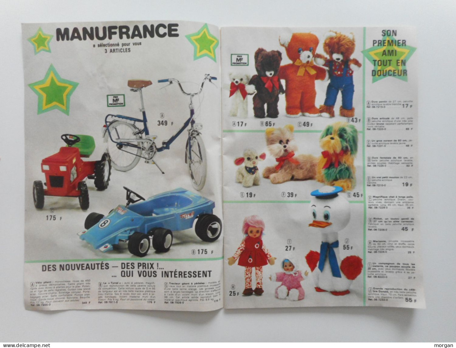 ANCIEN CATALOGUE DE JOUETS NOEL 1976 MANUFRANCE VINTAGE 44 PAGES - Non Classés