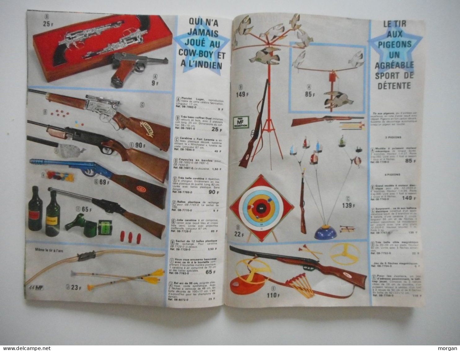 ANCIEN CATALOGUE DE JOUETS NOEL 1976 MANUFRANCE VINTAGE 44 PAGES