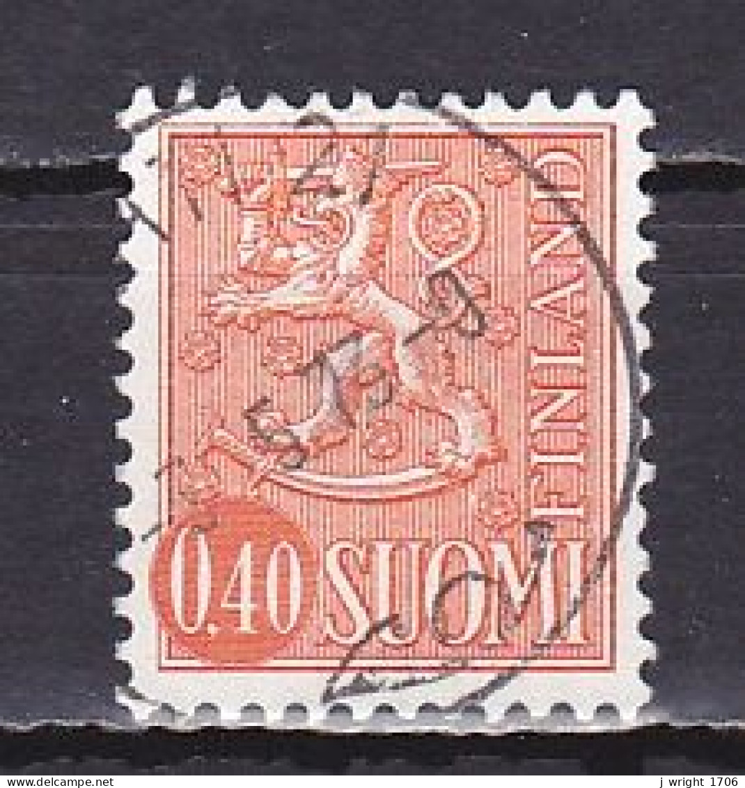 Finland, 1973, Lion, 0.40mk, USED - Used Stamps