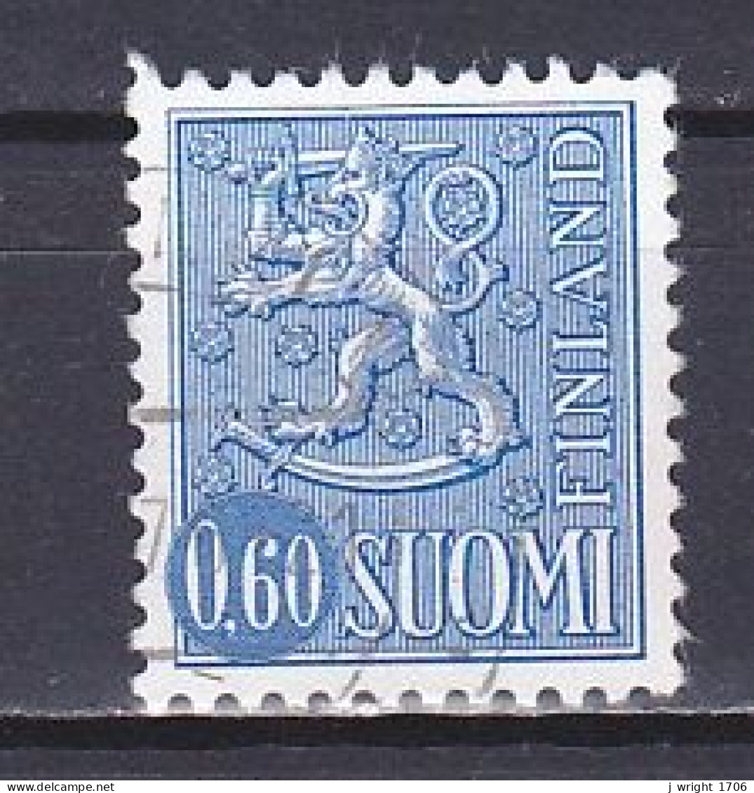 Finland, 1973, Lion, 0.60mk, USED - Used Stamps