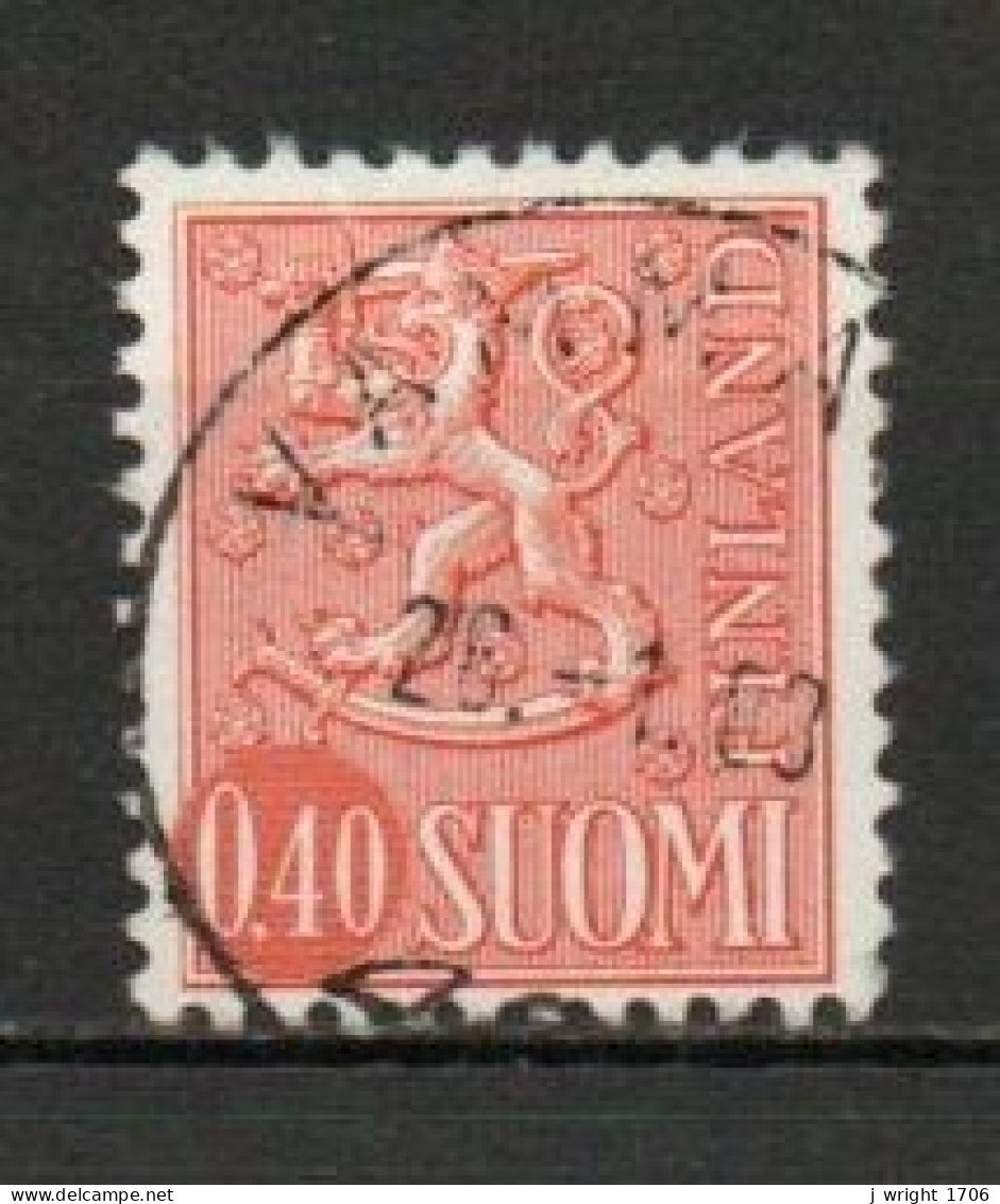 Finland, 1973, Lion, 0.40mk/Phosphor, USED - Oblitérés