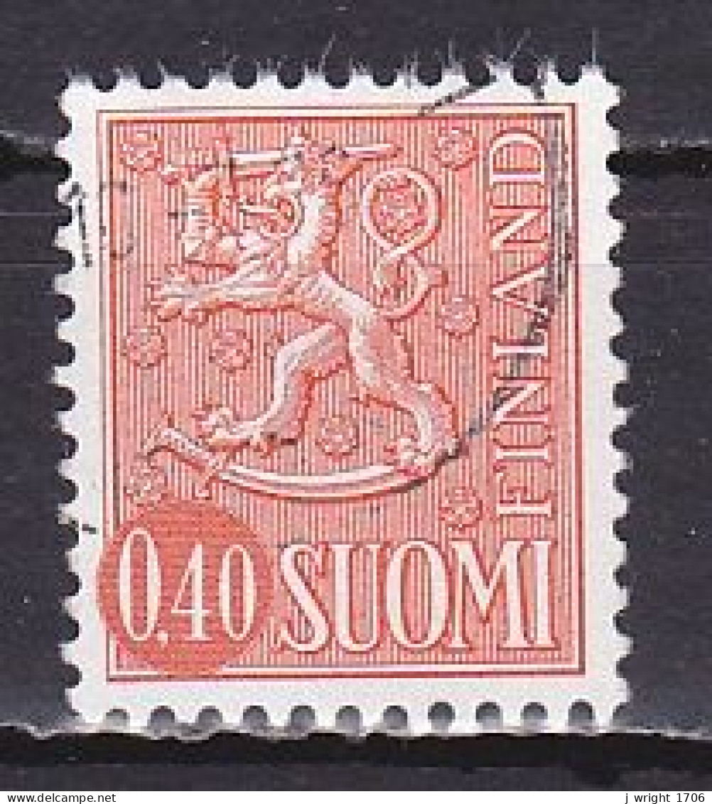 Finland, 1973, Lion, 0.40mk/Phosphor, USED - Usati