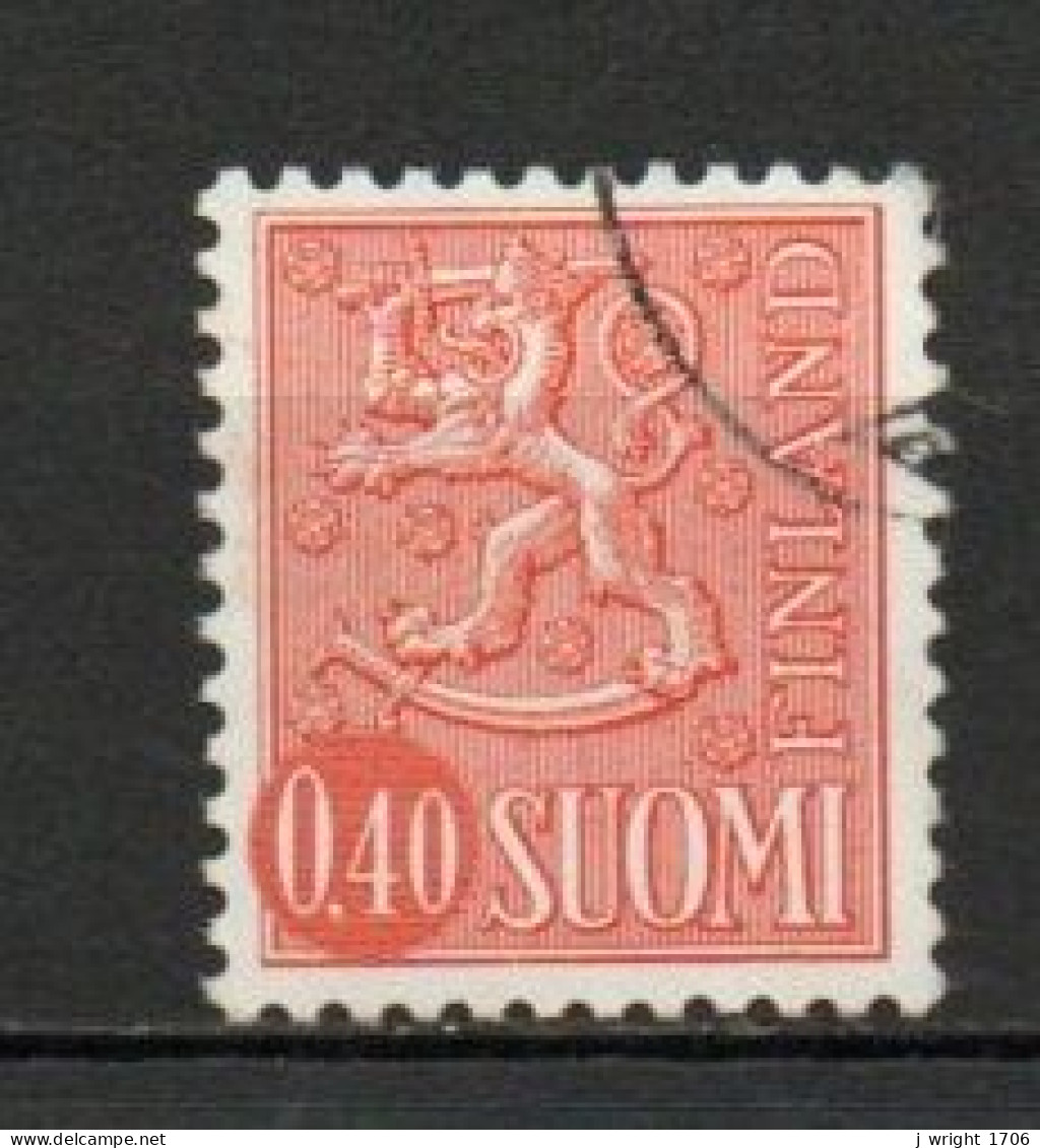 Finland, 1973, Lion, 0.40mk/Phosphor, USED - Used Stamps