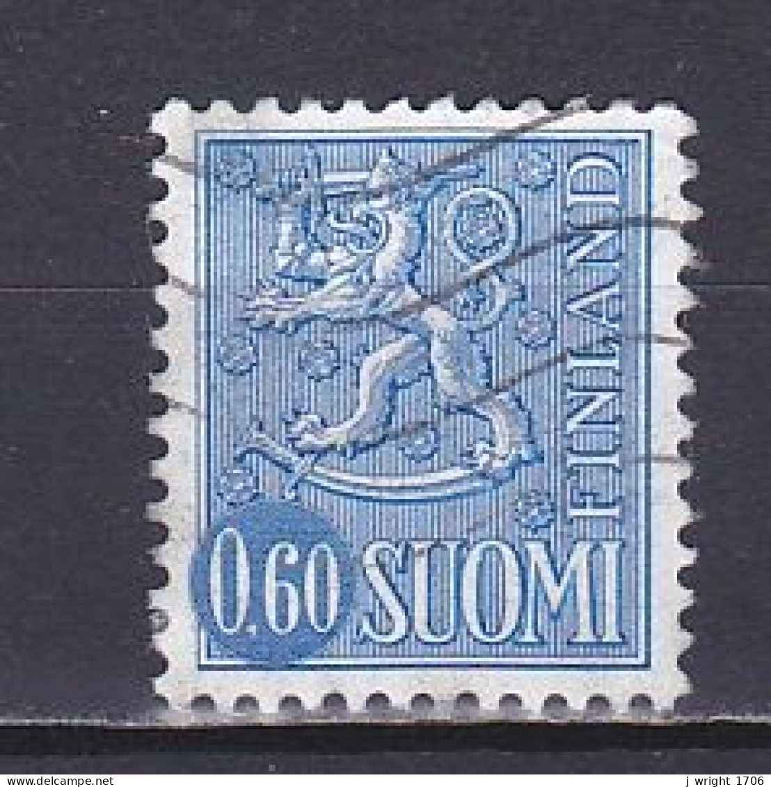 Finland, 1973, Lion, 0.60mk, USED - Oblitérés