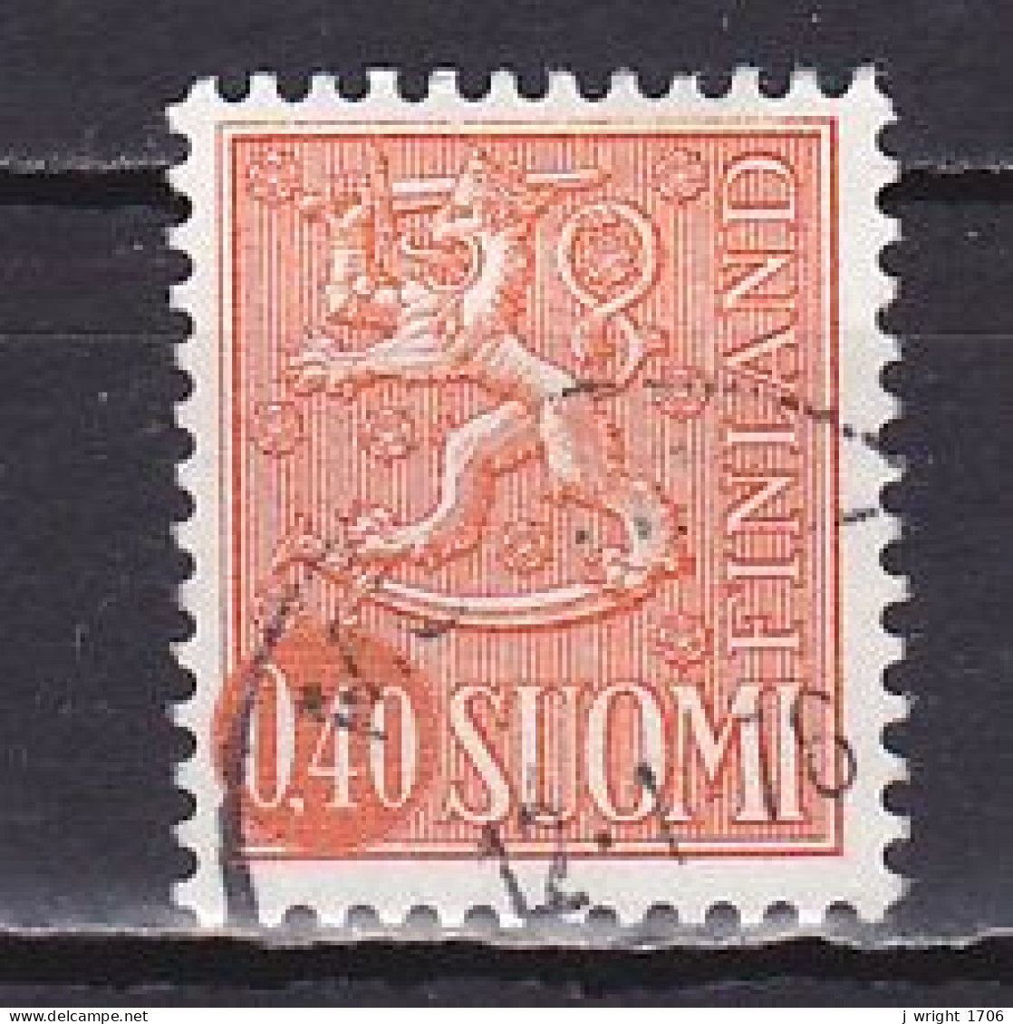 Finland, 1973, Lion, 0.40mk, USED - Used Stamps
