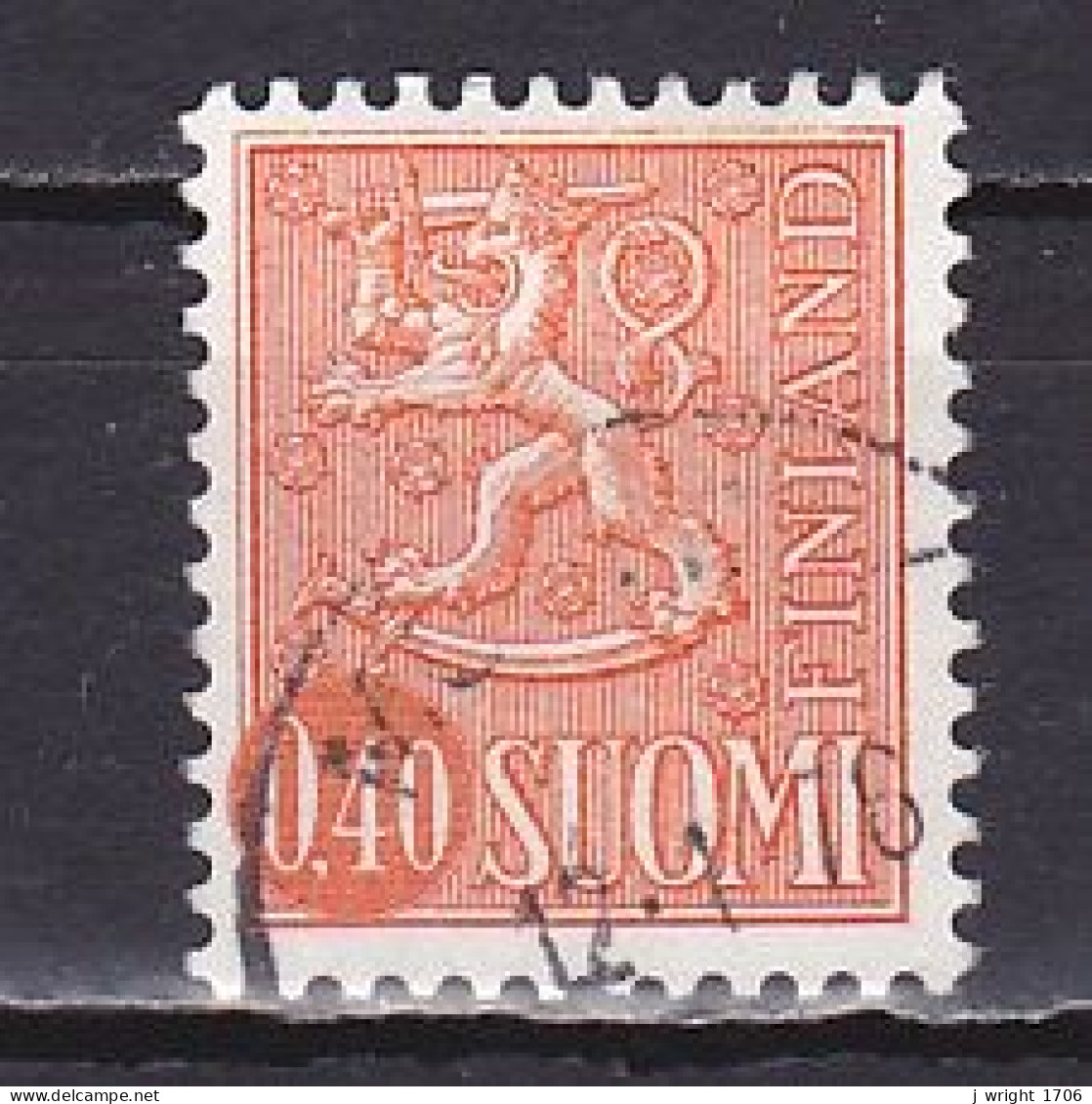 Finland, 1973, Lion, 0.40mk, USED - Usati