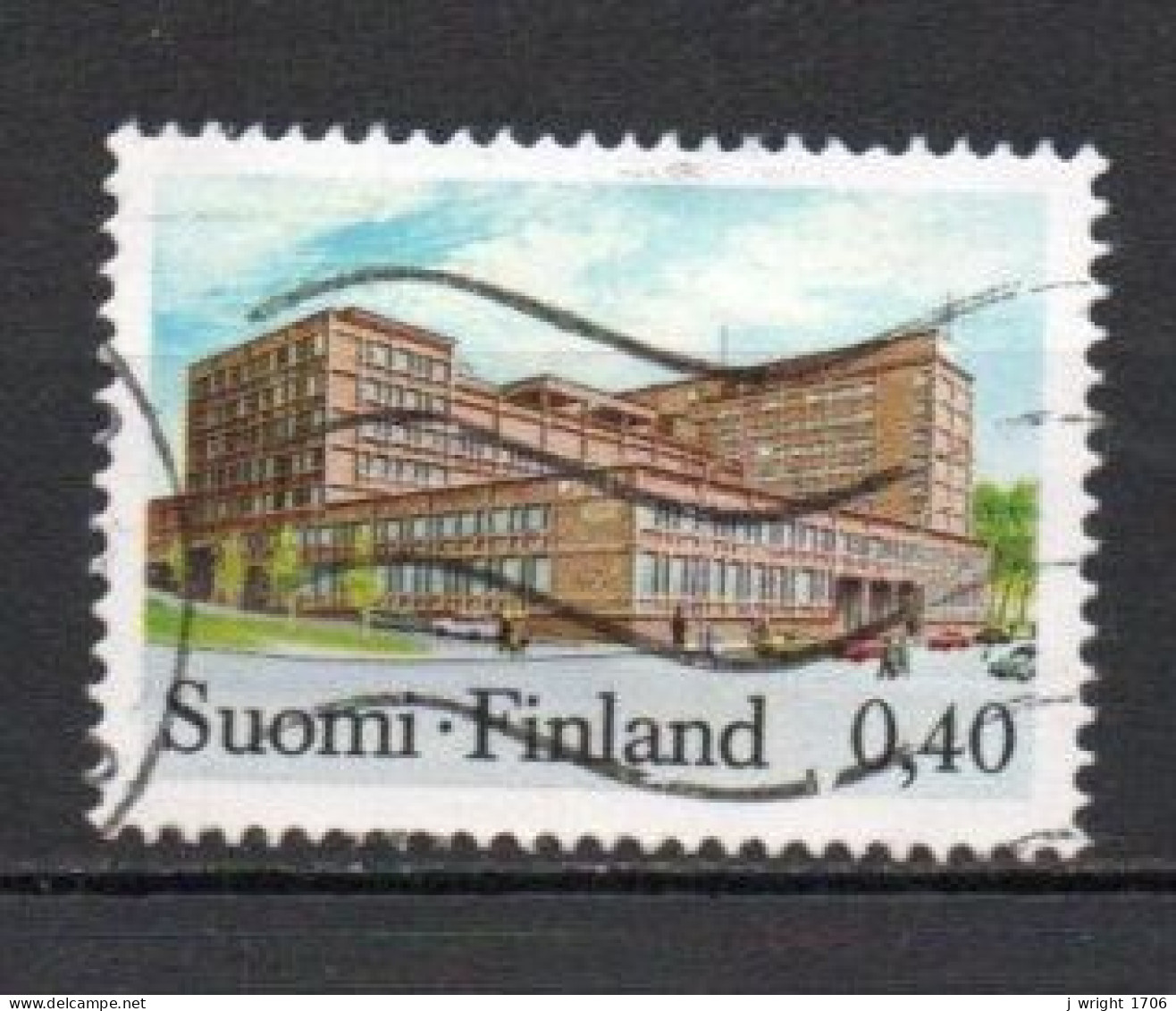 Finland, 1973, Tampere Post Office, 0.40mk, USED - Usati