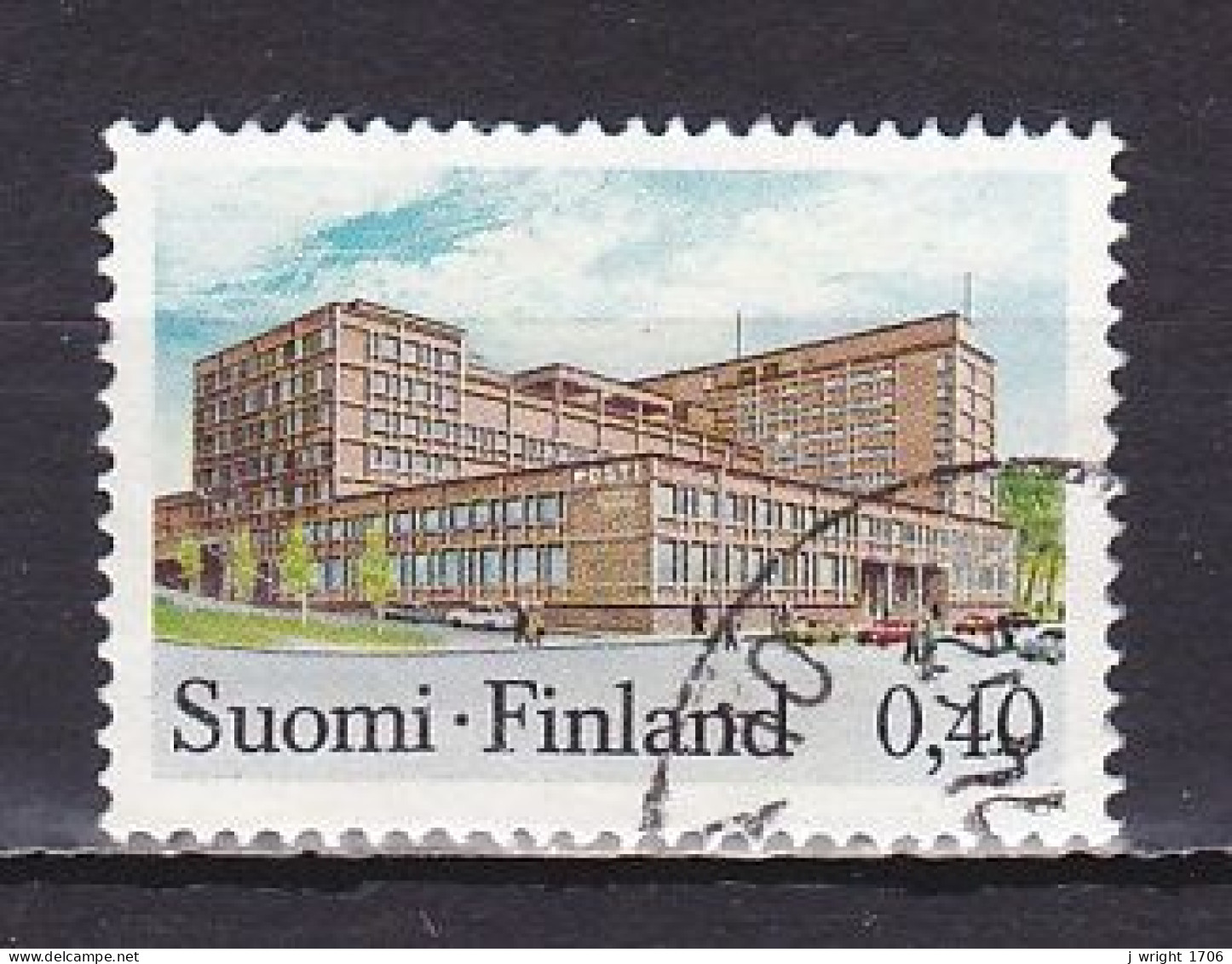 Finland, 1973, Tampere Post Office, 0.40mk, USED - Usati