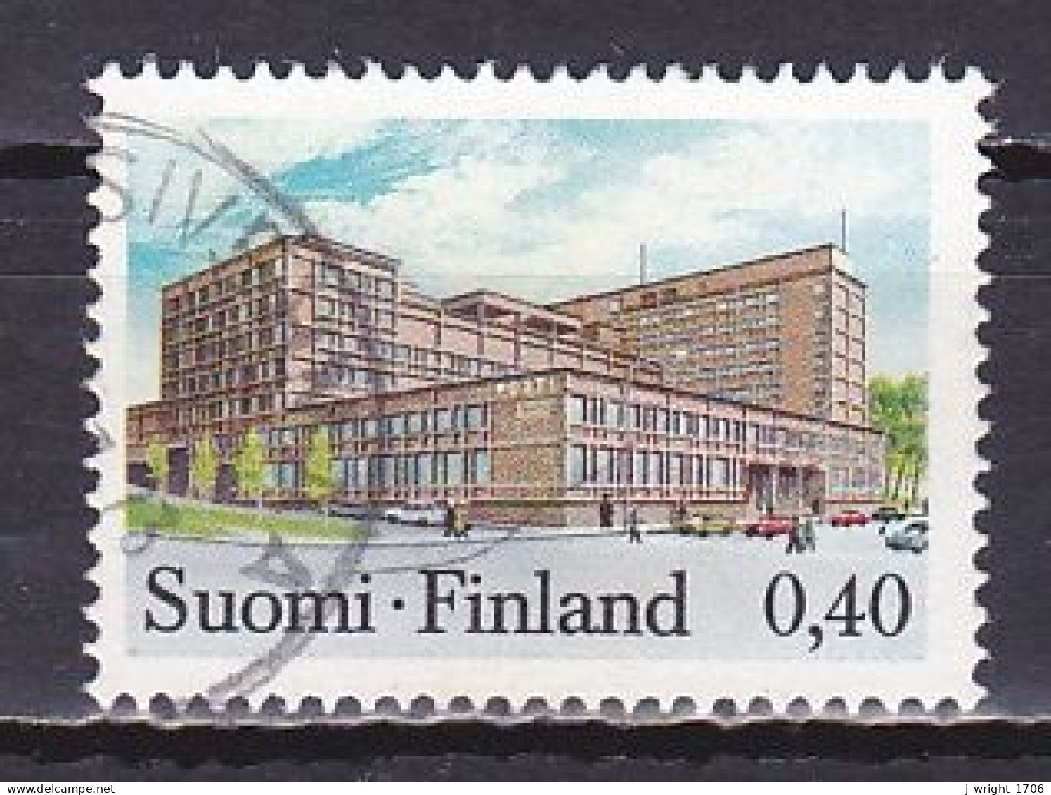 Finland, 1973, Tampere Post Office, 0.40mk, USED - Oblitérés