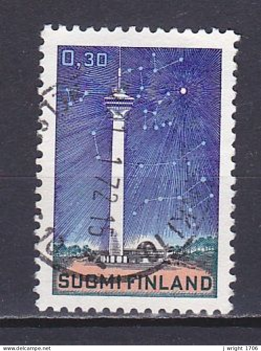 Finland, 1971, TV Tower Tampere, 0.30mk, USED - Usados