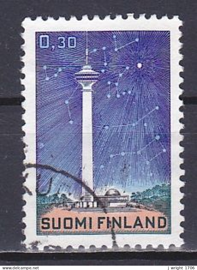 Finland, 1971, TV Tower Tampere, 0.30mk, USED - Used Stamps