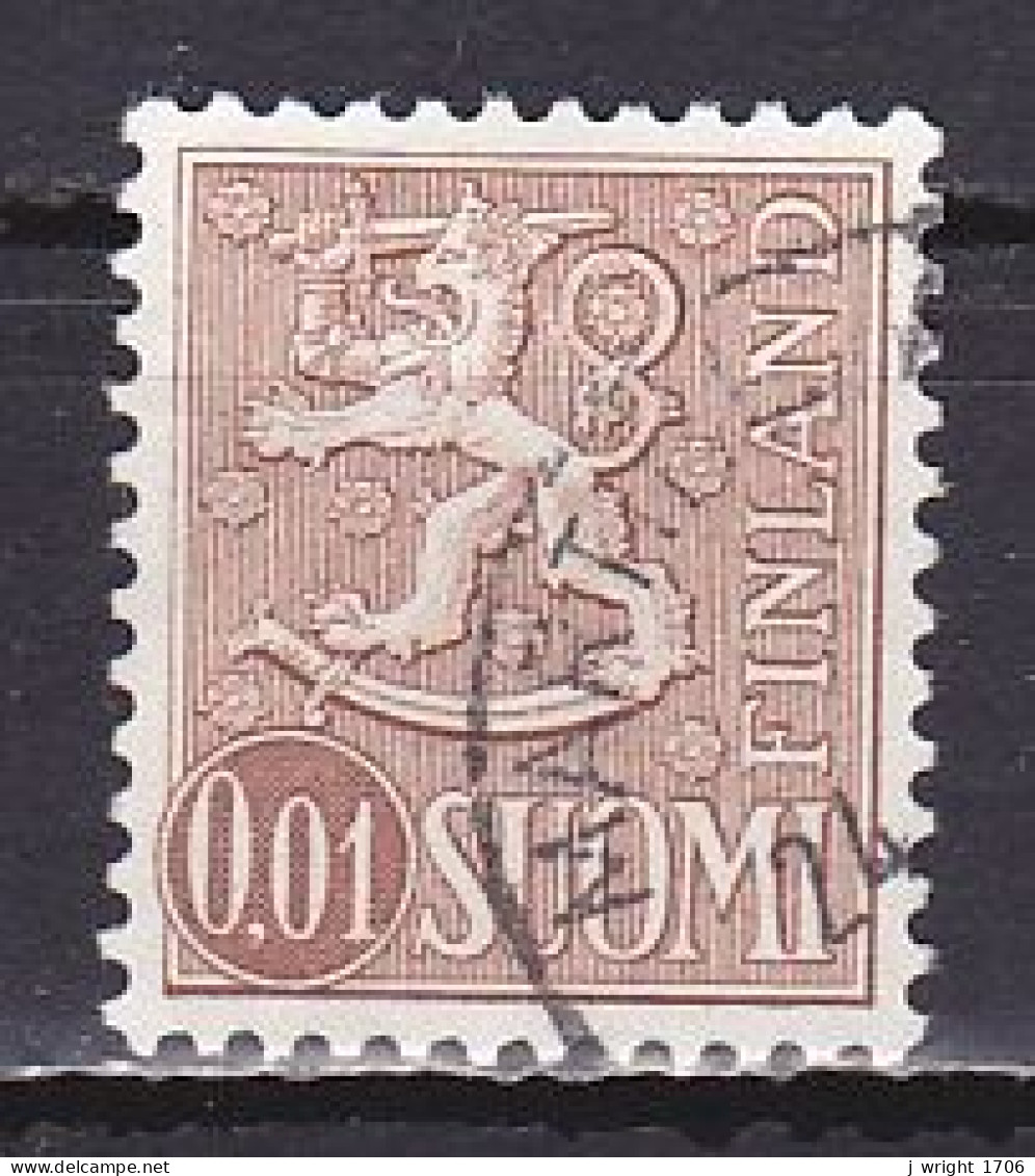 Finland, 1968, Lion, 0.01mk, USED - Oblitérés