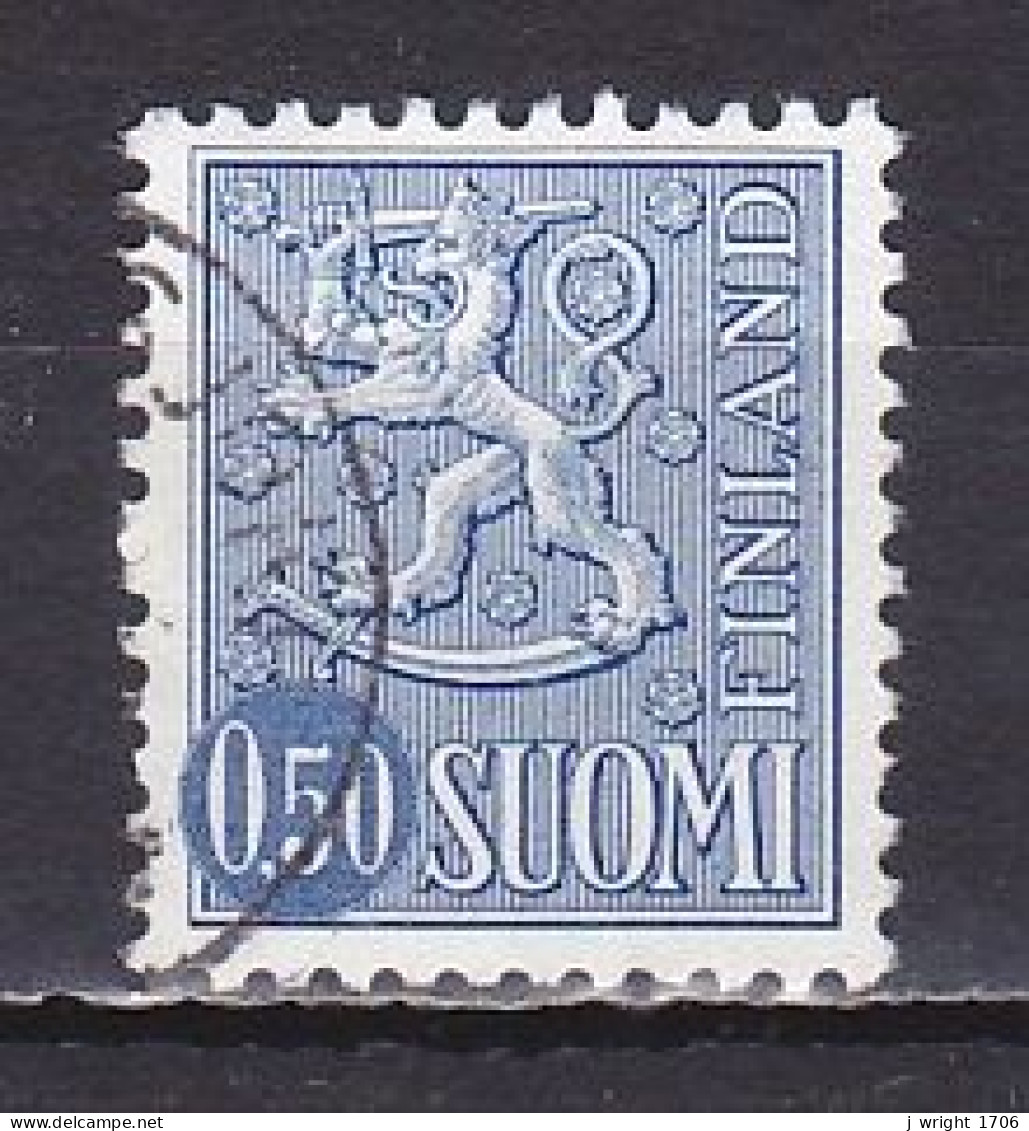 Finland, 1970, Lion, 0.50mk, USED - Usados