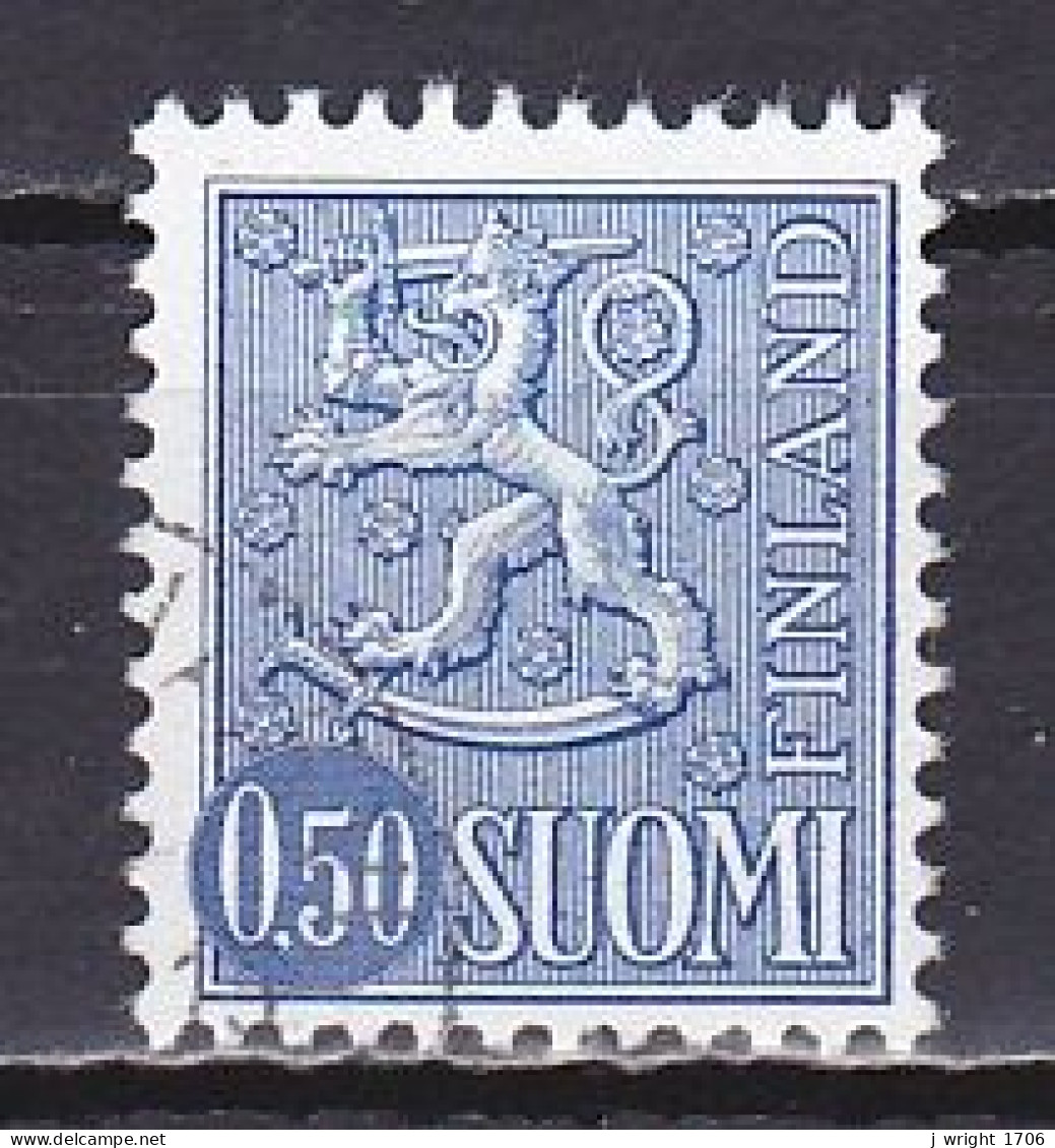 Finland, 1970, Lion, 0.50mk/Phosphor, USED - Oblitérés