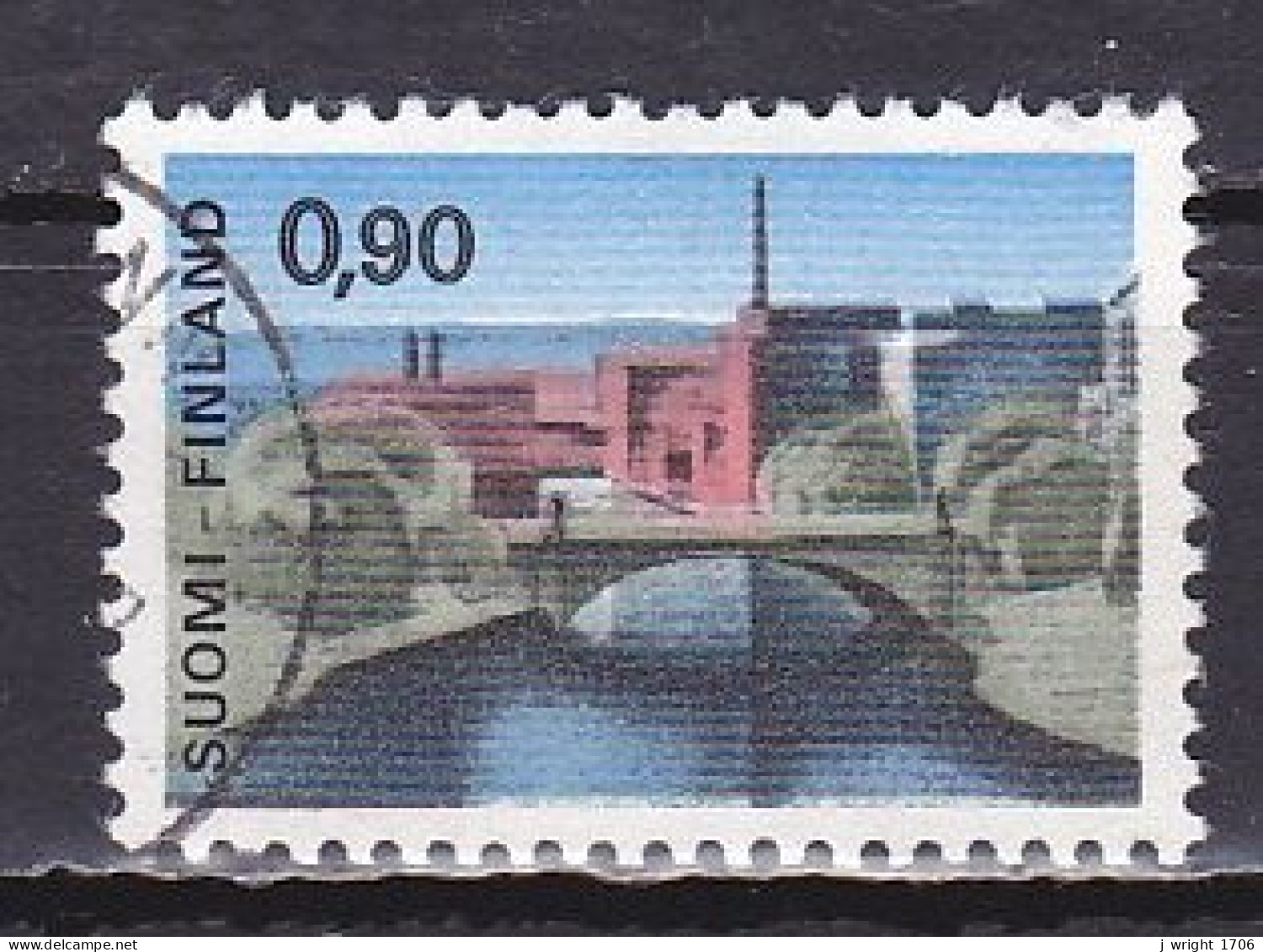 Finland, 1968, Tampere, 0.90mk, USED - Gebruikt