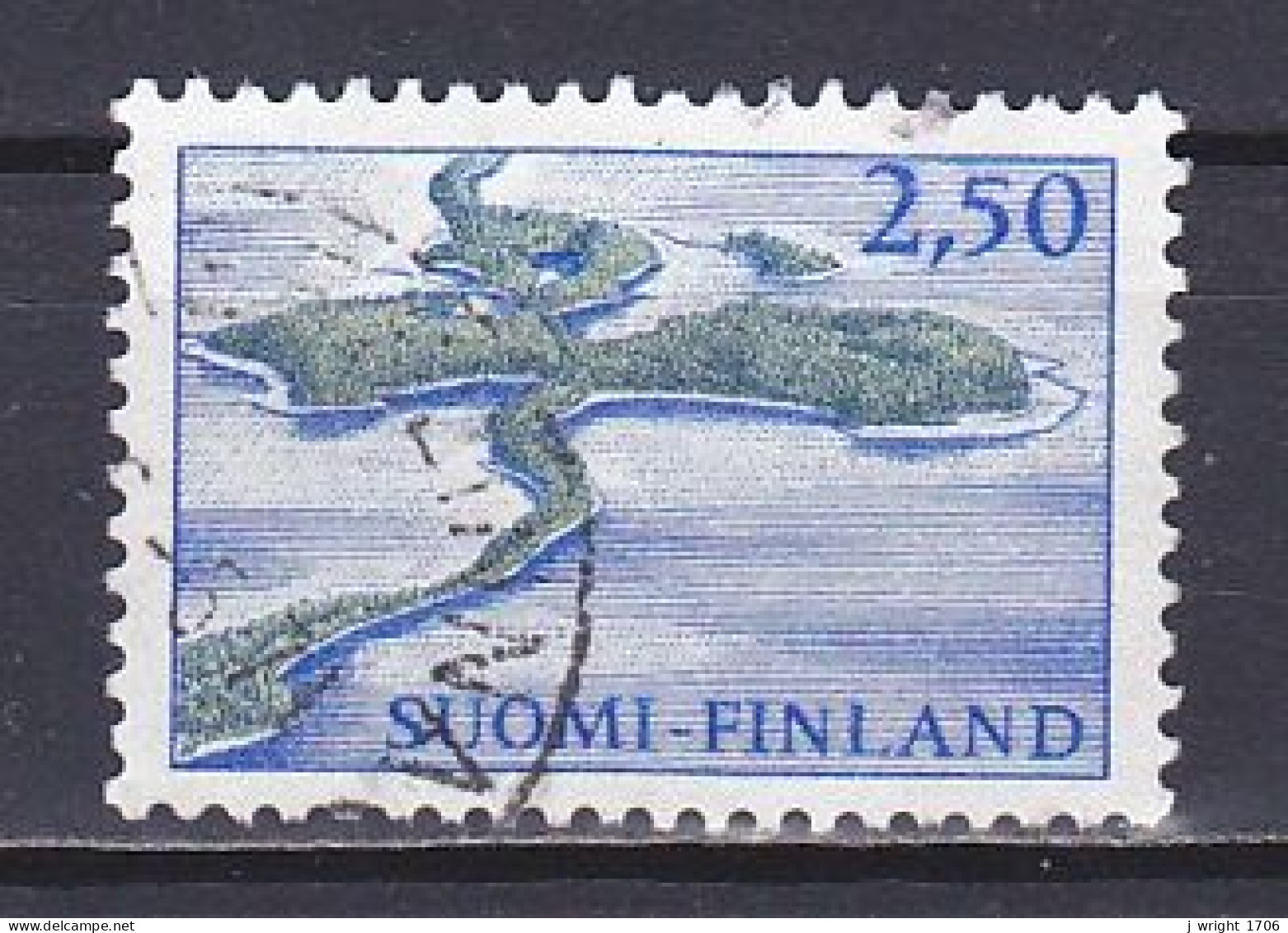 Finland, 1967, Punkaharju Nature Reserve, 2.50mk, USED - Usati