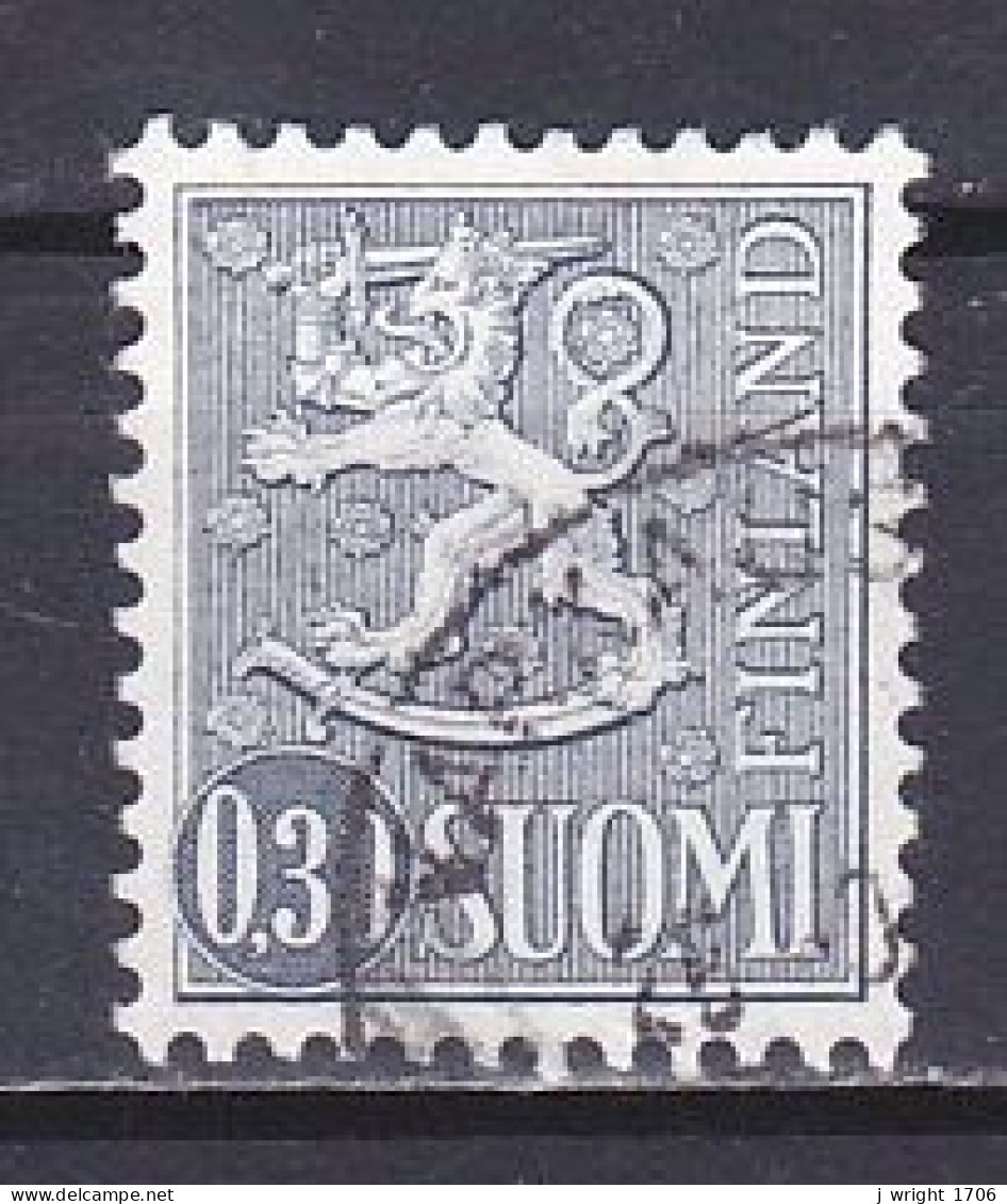 Finland, 1965, Lion/Thick Circle, 0.30mk, USED - Usados