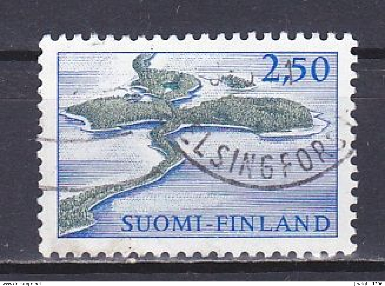 Finland, 1967, Punkaharju Nature Reserve, 2.50mk, USED - Gebraucht