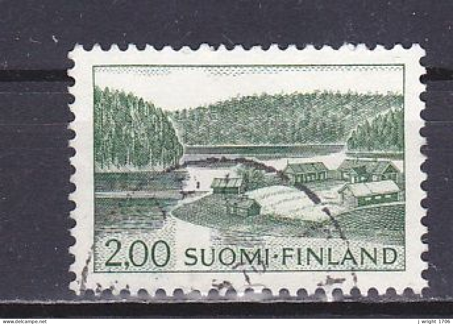Finland, 1964, Lakeside Farm, 2.00mk, USED - Usati