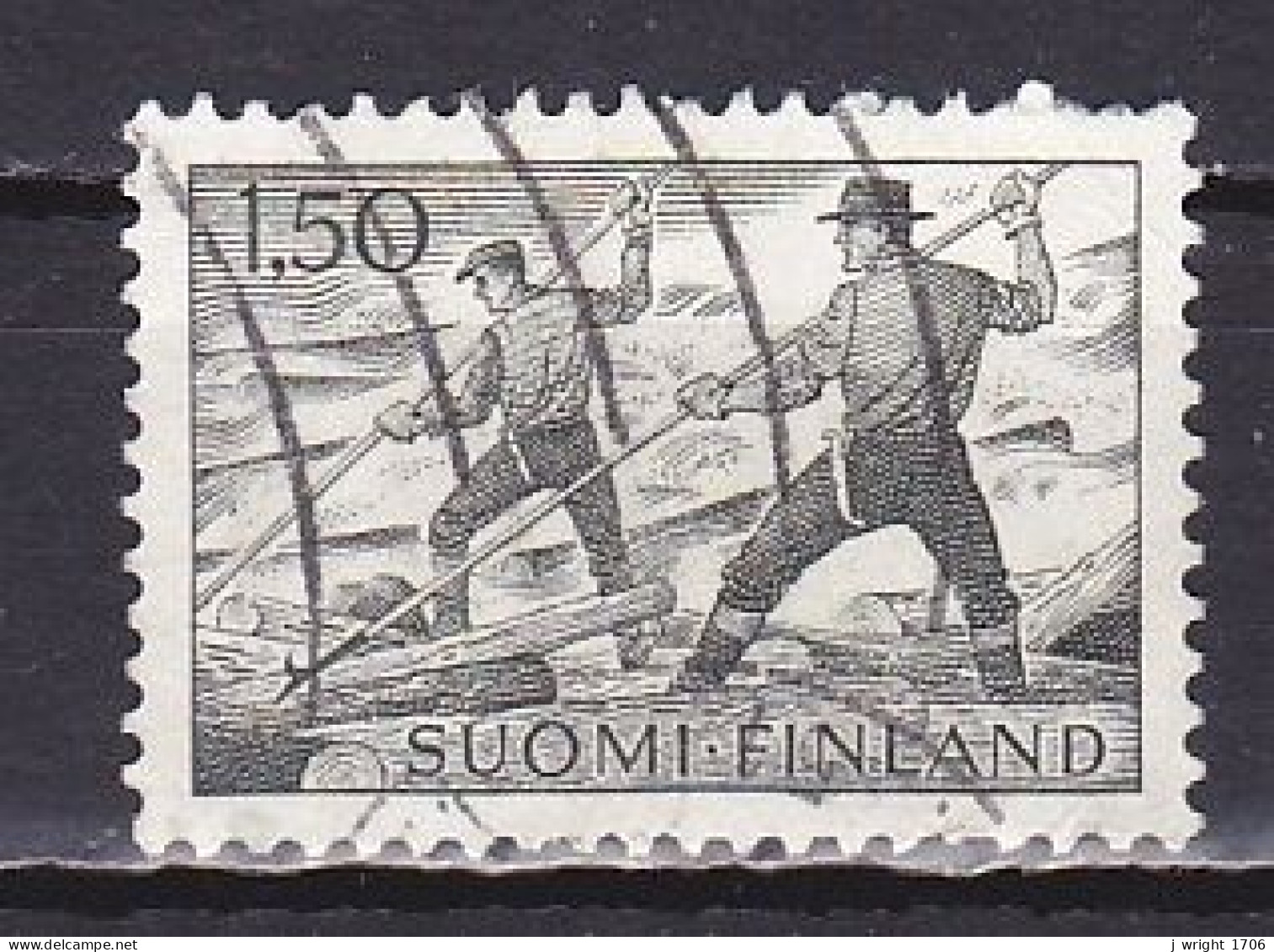 Finland, 1963, Forestry, 1.50mk, USED - Oblitérés