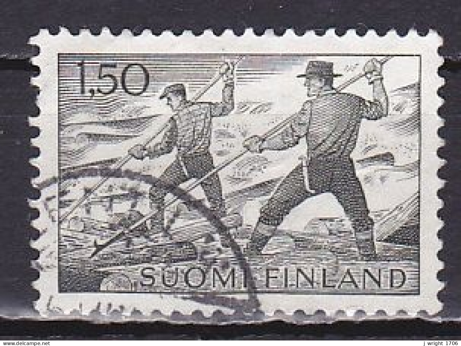 Finland, 1963, Forestry, 1.50mk, USED - Usados