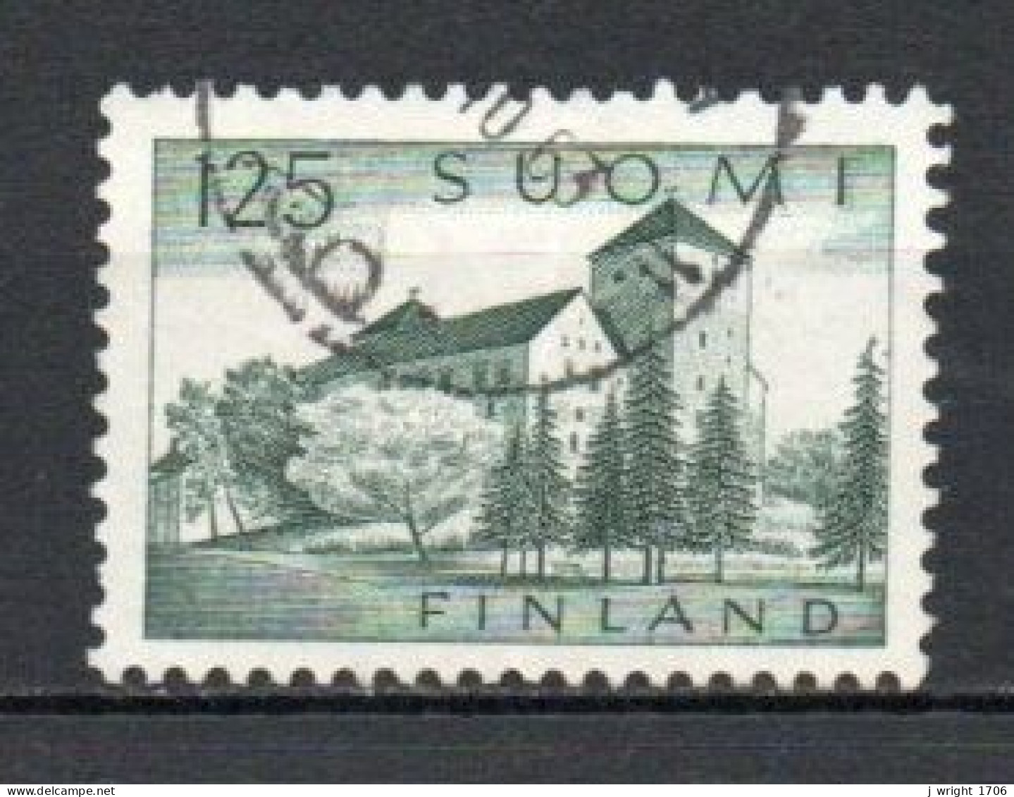 Finland, 1961, Turku Castle, 125mk, USED - Gebruikt