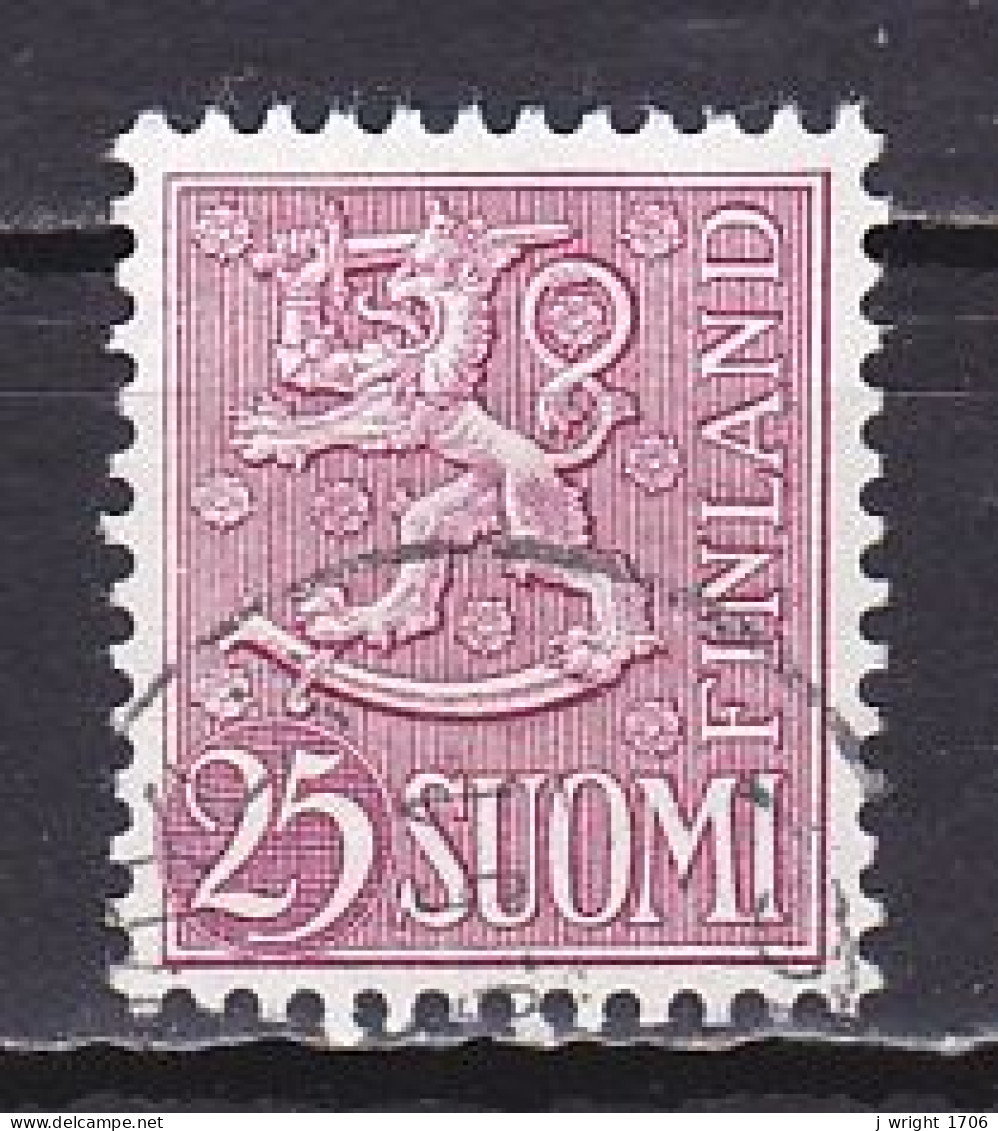 Finland, 1958, Lion, 25mk, USED - Used Stamps