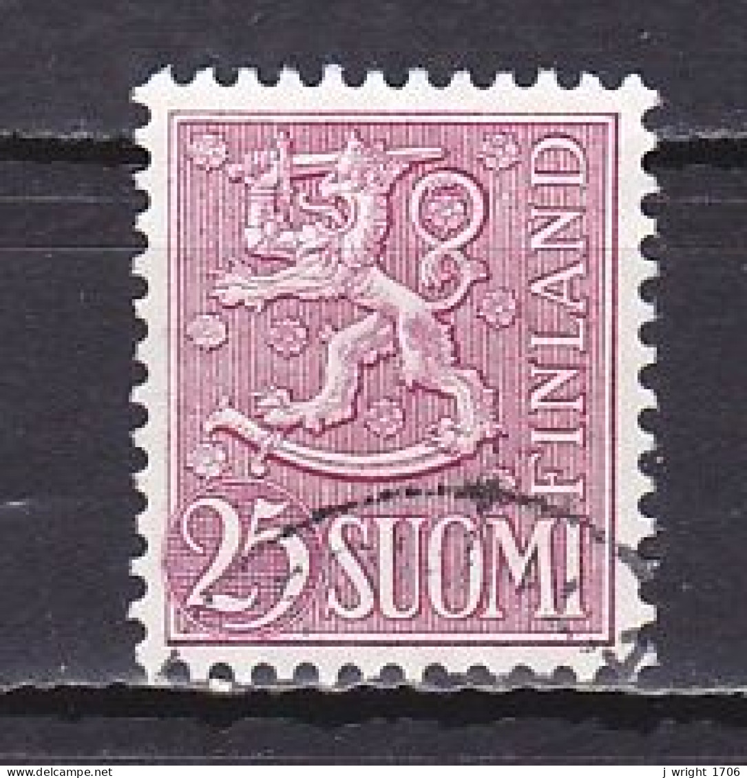 Finland, 1958, Lion, 25mk, USED - Used Stamps