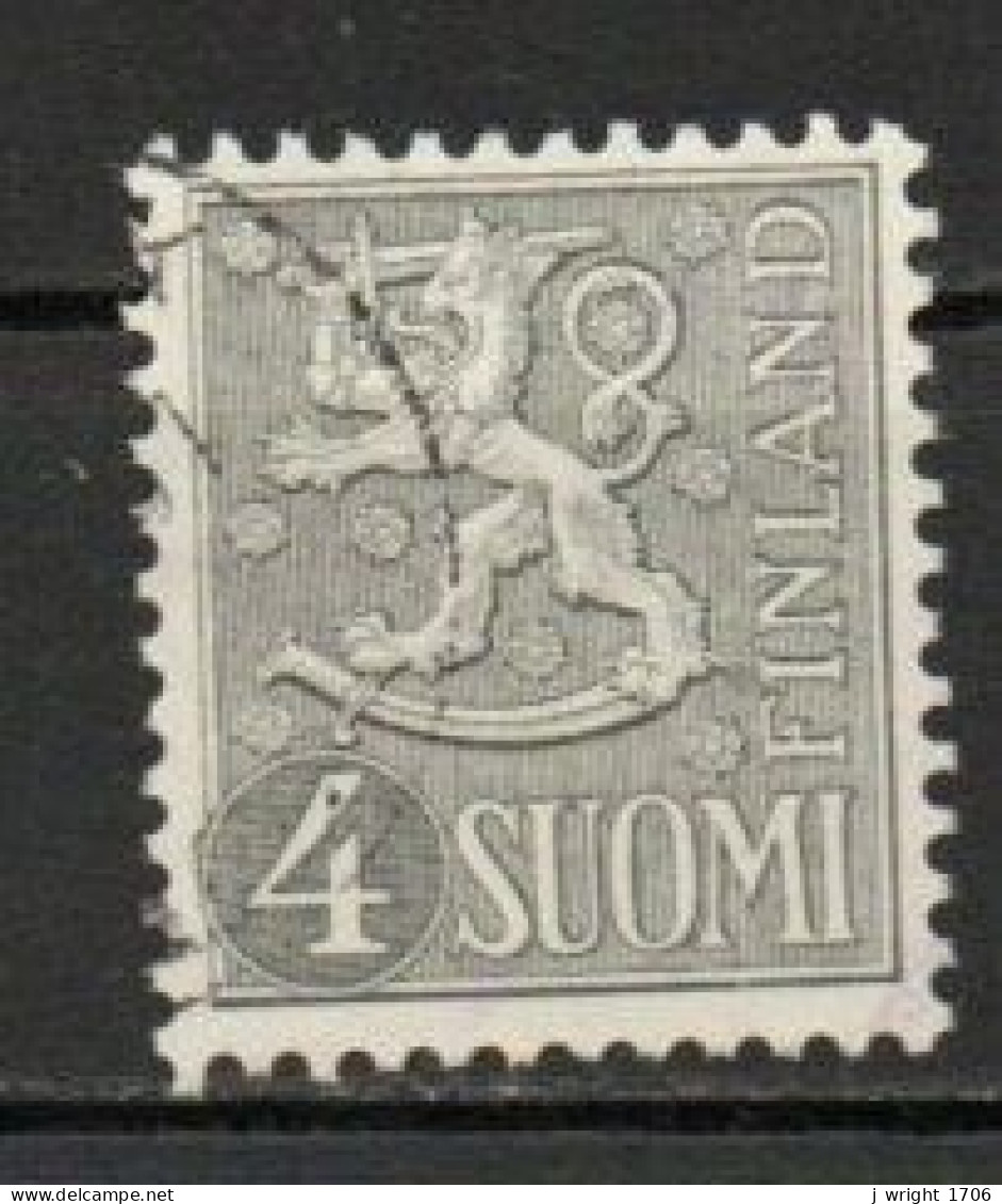 Finland, 1958, Lion, 4mk, USED - Used Stamps