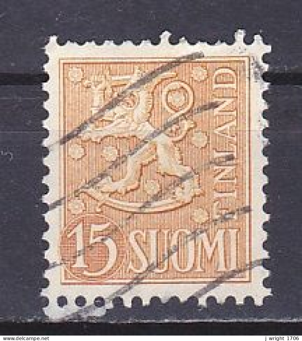 Finland, 1957, Lion, 15mk, USED - Usati