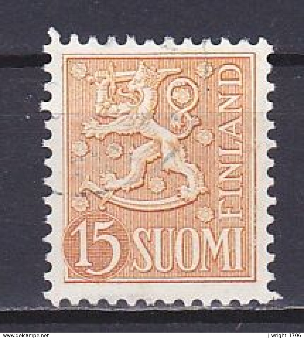 Finland, 1957, Lion, 15mk, USED - Used Stamps