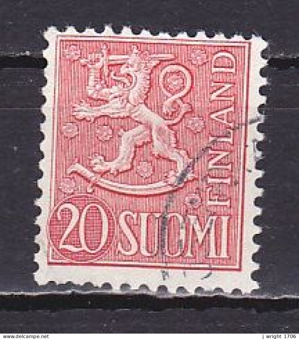Finland, 1956, Lion, 20mk, USED - Oblitérés
