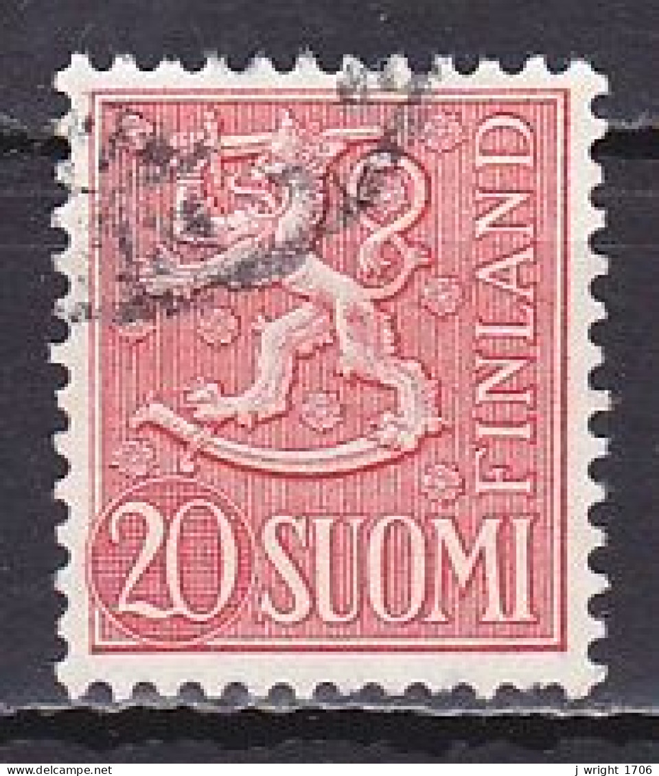 Finland, 1956, Lion, 20mk, USED - Used Stamps