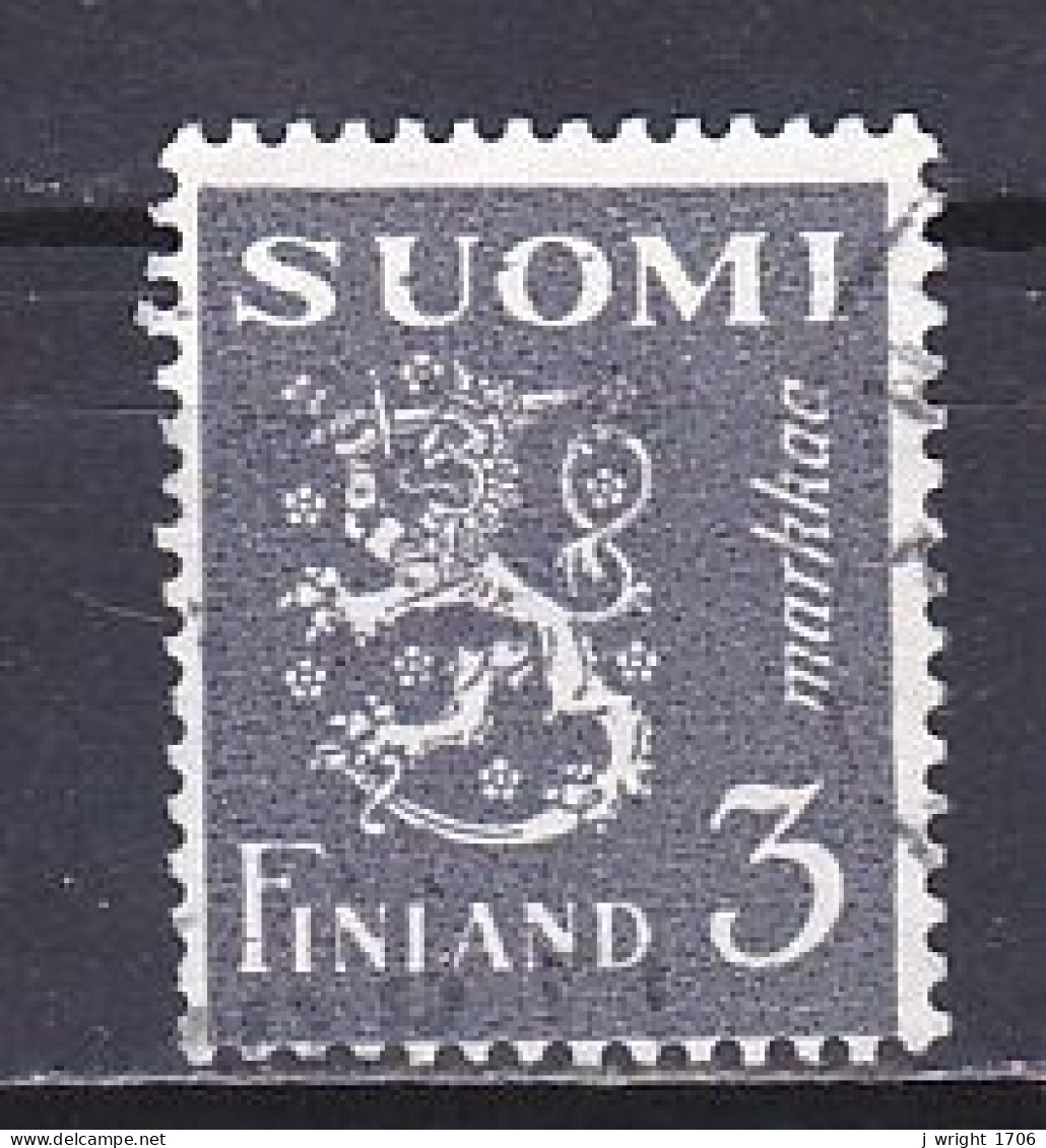 Finland, 1947, Lion, 3mk, USED - Gebraucht