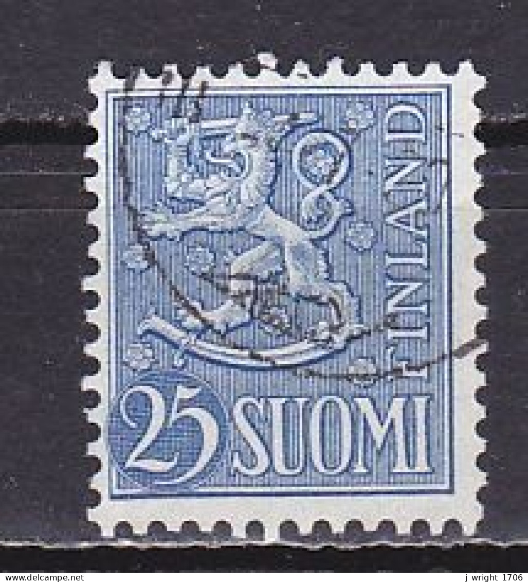 Finland, 1954, Lion, 25mk, USED - Oblitérés