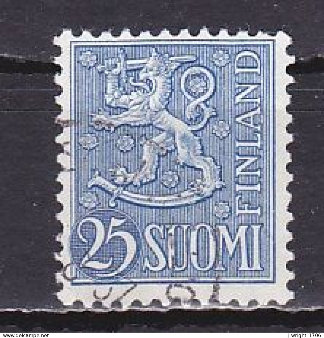 Finland, 1954, Lion, 25mk, USED - Oblitérés