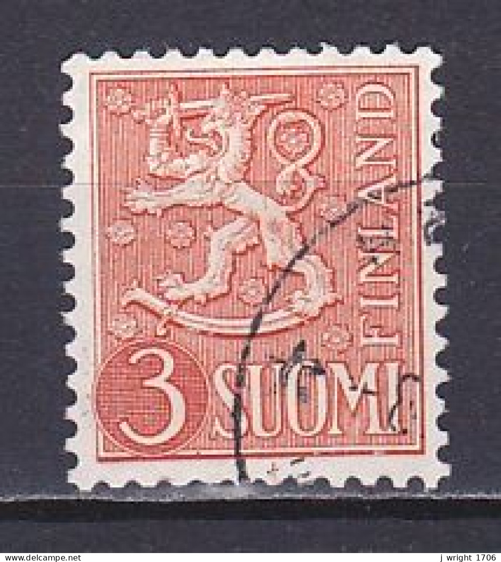 Finland, 1954, Lion, 3mk, USED - Gebraucht