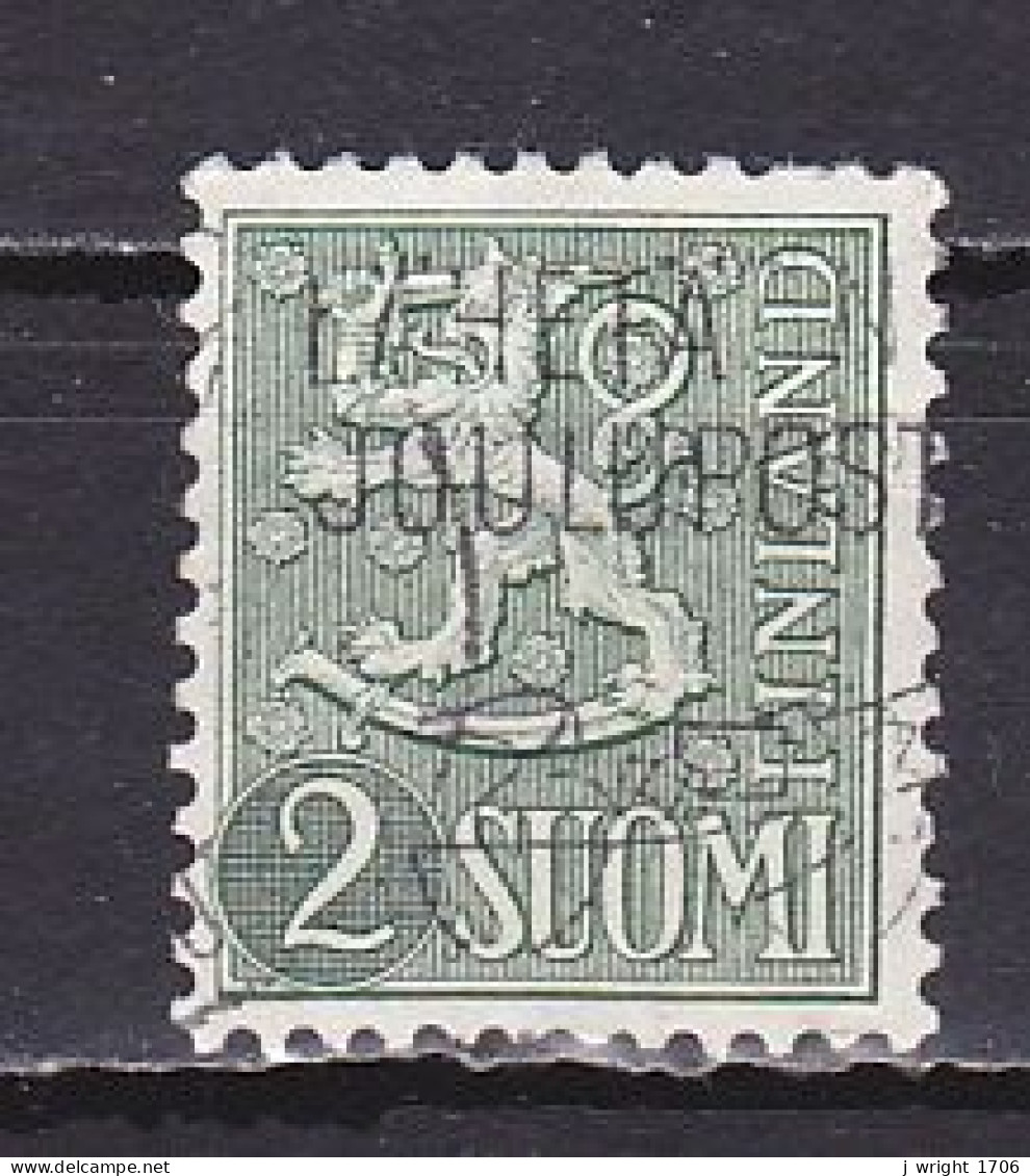 Finland, 1954, Lion, 2mk, USED - Gebruikt