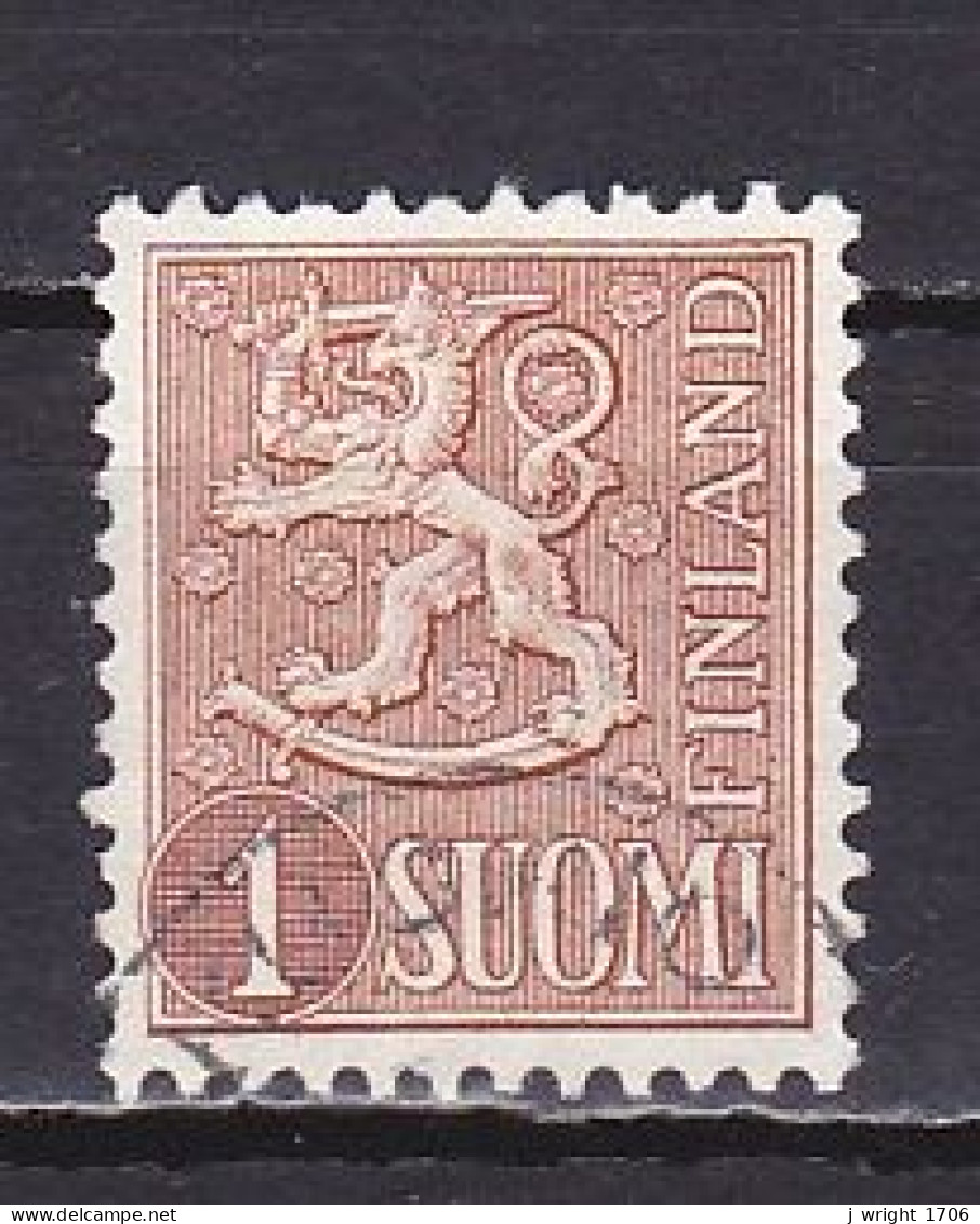Finland, 1954, Lion, 1mk, USED - Usados