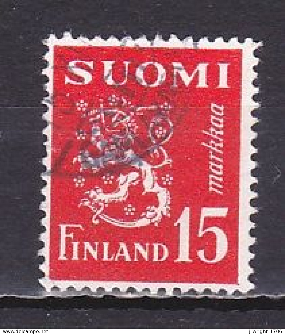 Finland, 1952, Lion, 15mk, USED - Gebruikt