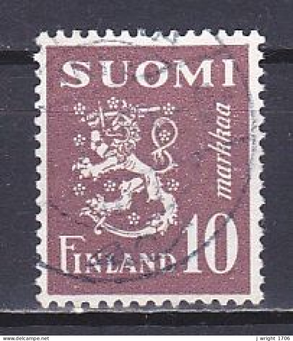 Finland, 1950, Lion, 10mk, USED - Oblitérés