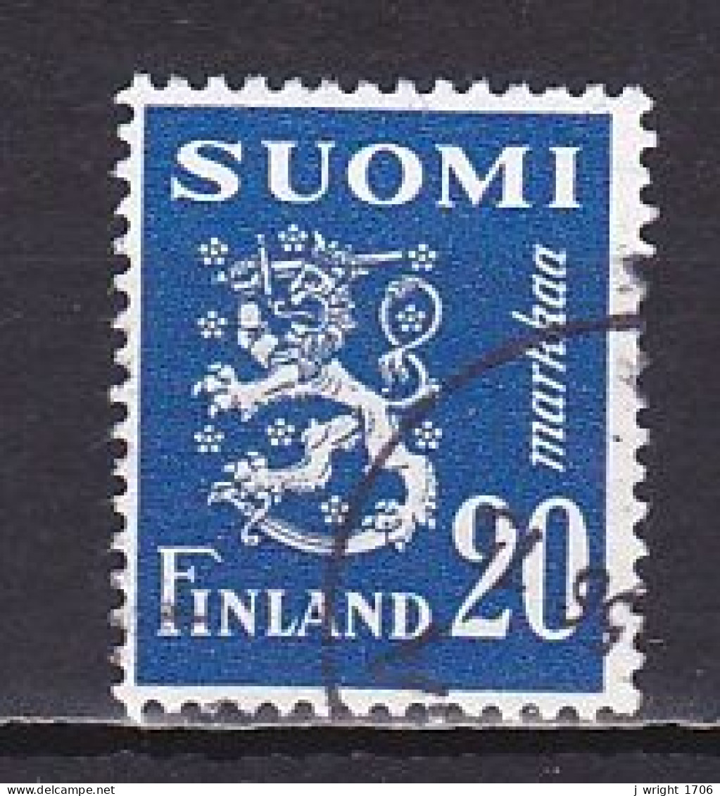 Finland, 1950, Lion, 20mk, USED - Used Stamps