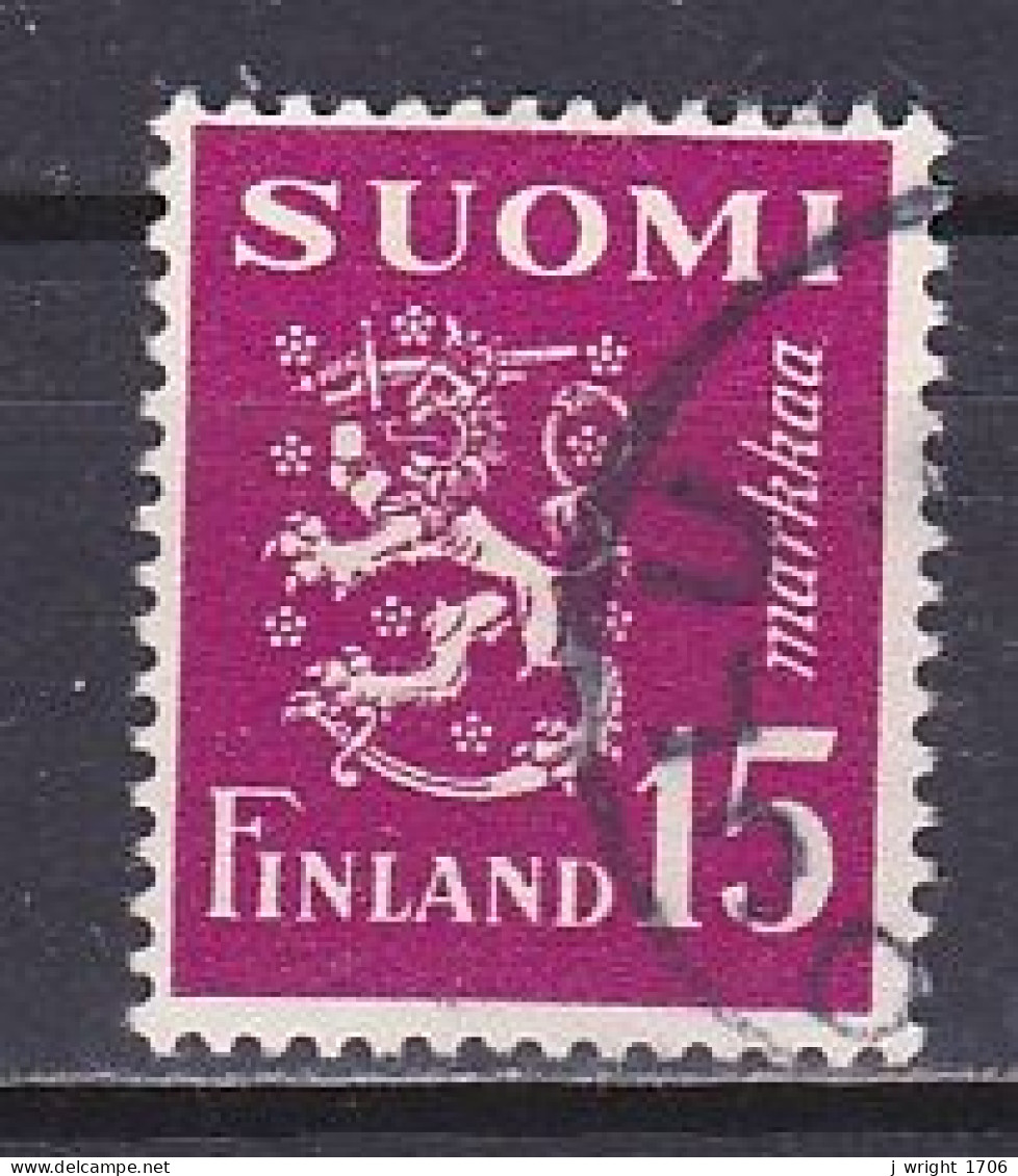 Finland, 1950, Lion, 15mk, USED - Gebraucht