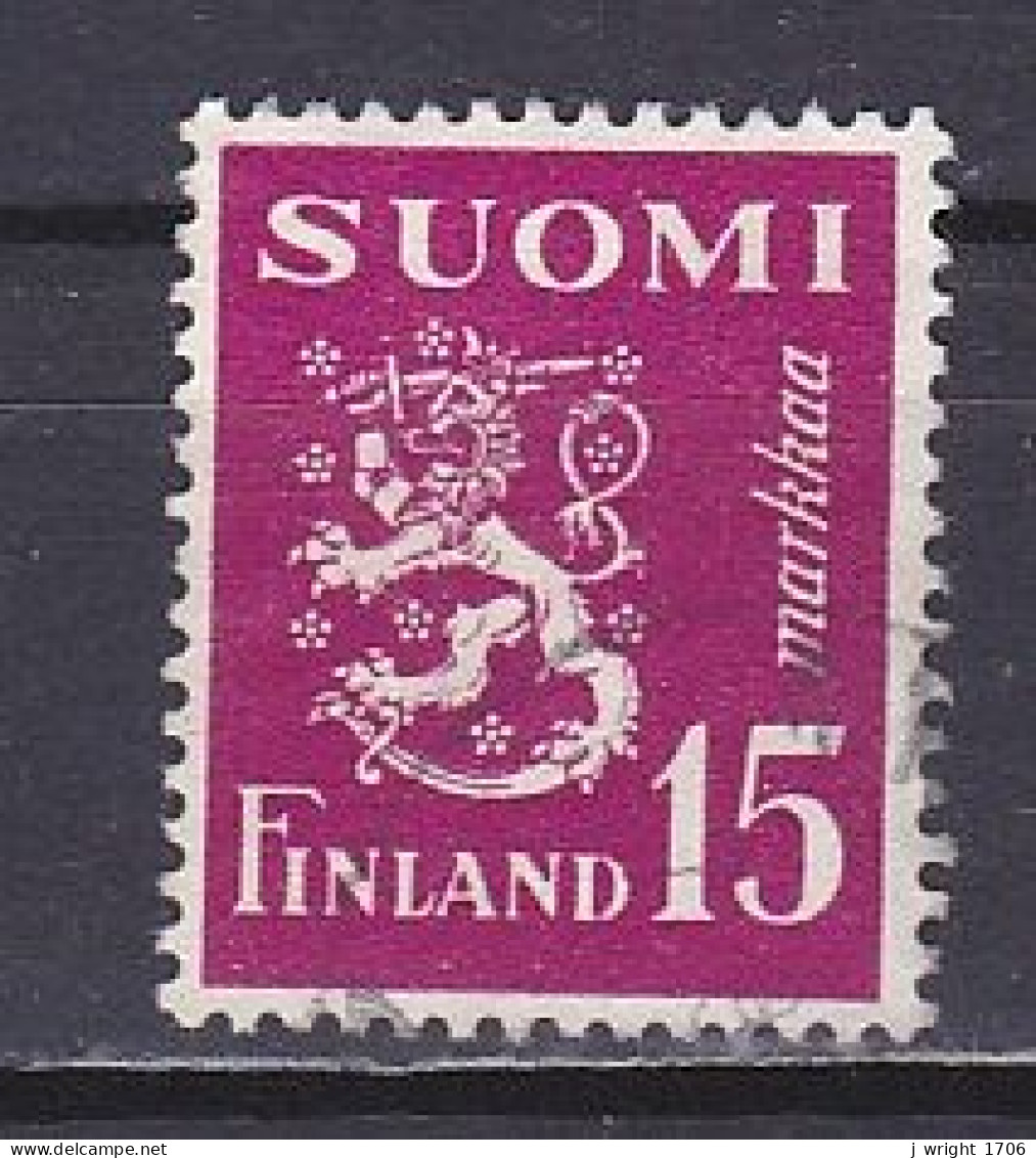 Finland, 1950, Lion, 15mk, USED - Gebraucht