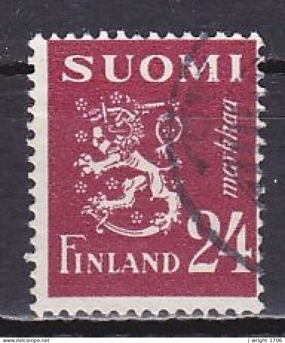 Finland, 1948, Lion, 24mk, USED - Gebruikt