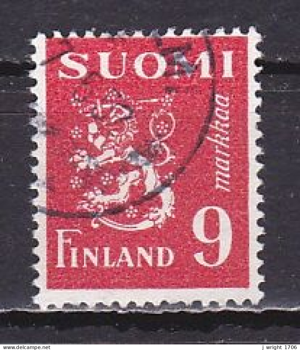 Finland, 1948, Lion, 9mk, USED - Gebruikt