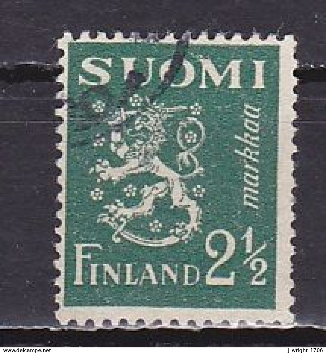 Finland, 1947, Lion, 2½mk, USED - Usados