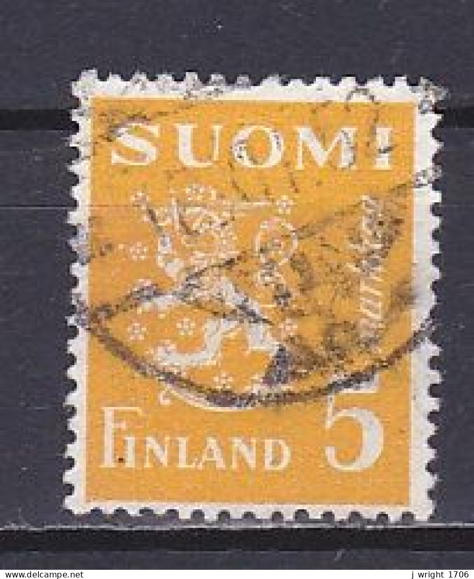 Finland, 1946, Lion, 5mk, USED - Used Stamps