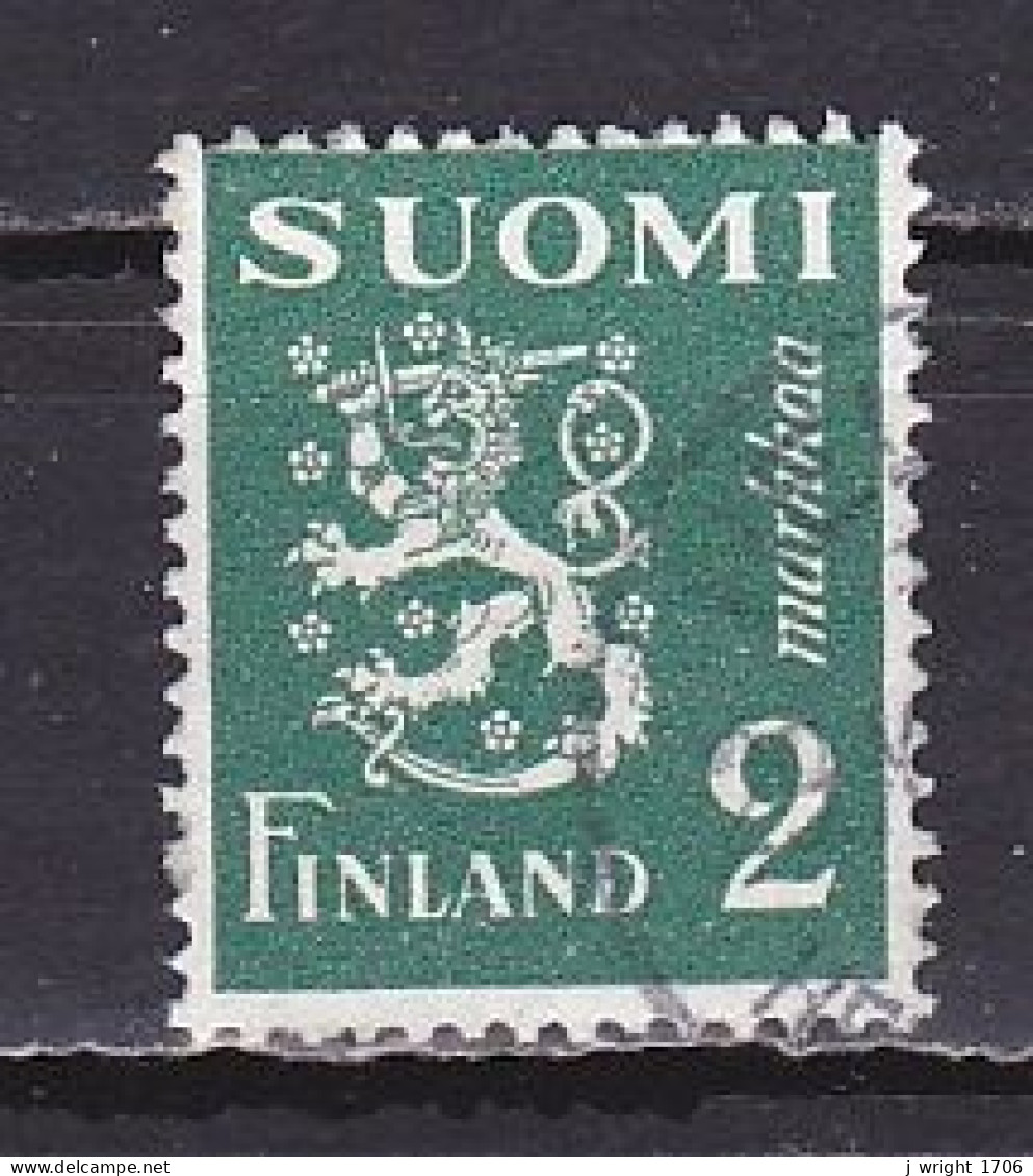 Finland, 1945, Lion, 2mk, USED - Used Stamps